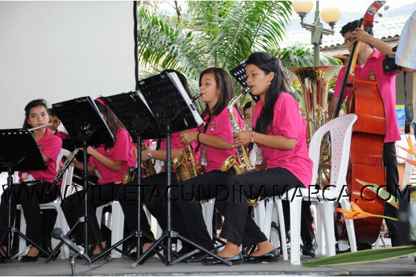 Festival Departamental de Bandas Musicales en Villeta Cundinamarca